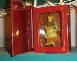 Ornament 'Merry Christmas Happy New Year'