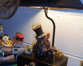 Scrooge Book lamp