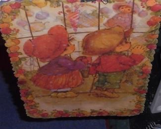 Precious moments Paper plaques