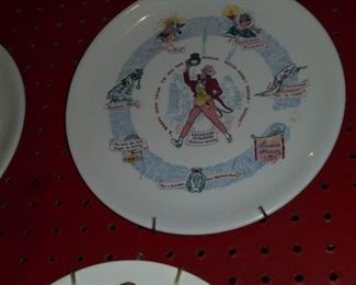 Christmas Past/Christmas Present plate 1953