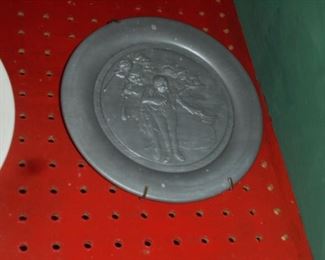 1977 pewter plate limited edition Danbury
