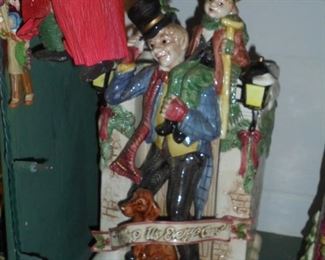 Large Fitz & Floyd cookie jar 'God Bless us All'