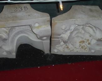 2 - complete pottery molds