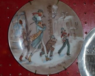 Hooray Tiny Tim plate