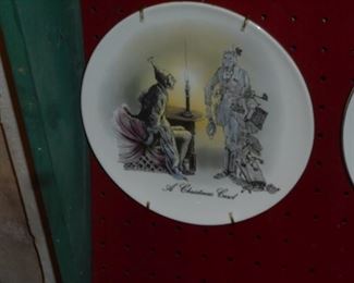 A Christmas Carol plate