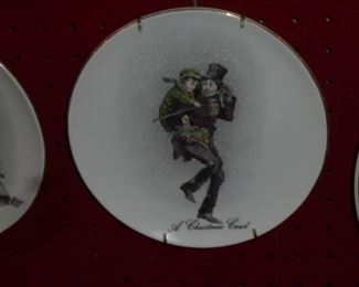 A Christmas Carol plate