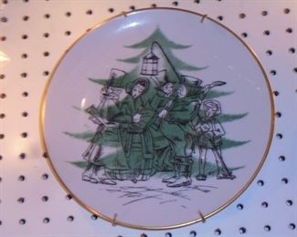 Seasons Greetings Shenango plate 1949