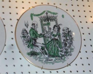 Seasons Greetings Shenango plate 1952