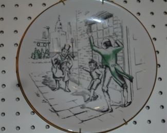 Seasons Greetings Shenango plate 1957