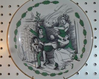 Seasons Greetings Shenango plate 1960