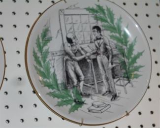 Seasons Greetings Shenango plate 1959