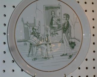 Seasons Greetings Shenango plate 1963