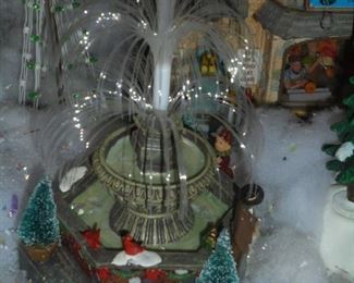 Fiber optic fountain