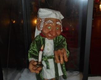 Rare String puppet in lantern display