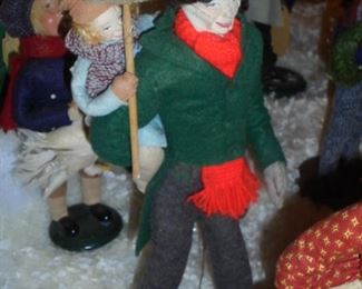 Bob Cratchit & Tiny Tim