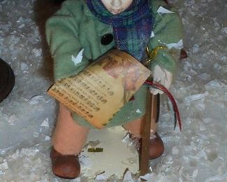 Tiny Tim & song sheet