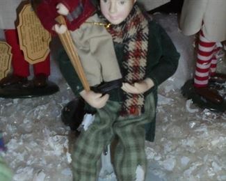 Bob Cratchit & Tiny Tim