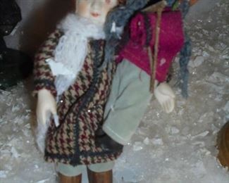 Bob Cratchit & Tiny Tim