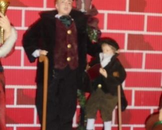 Bob Cratchit & Tiny Tim 
