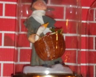 Glass domed 'Annalee' Scrooge  #5897