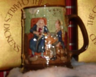 Collectable tankards: 1st edition Yule 1971 w/coa