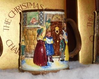 Collectable tankards: 2nd issue Yule 1972 w/coa