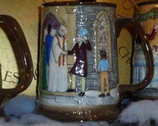 Collectable tankards:#2851/1500  1982 signed on bottom