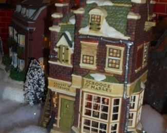 Dept 56: Scrooge & Marley house