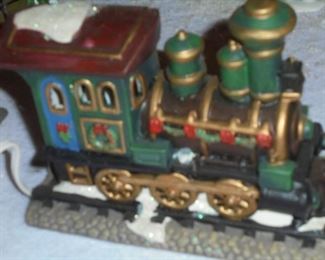 (2 sets)  St Nick square 3 pc train set  engine