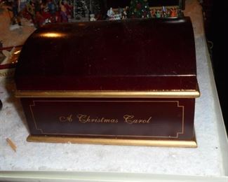 (2) mechanical music boxes