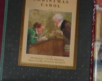 Hardback books: A Christmas Carol: Vivian French