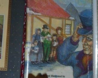 Hardback books: A Christmas Carol:  James Rice
