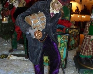 Cast Scrooge w/money box