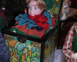 Musical jack in the box