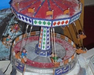 Mechanical / lit / and voices chair swing