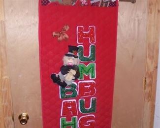 Bah Humbug wall hanging