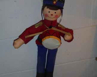 Toy drummer boy doll
