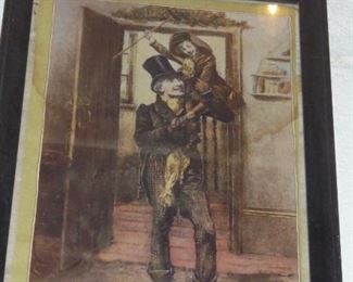 Framed Bob & Tiny Tim