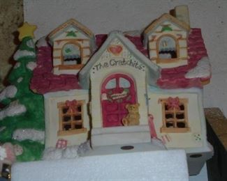 Lit The Cratchie's house