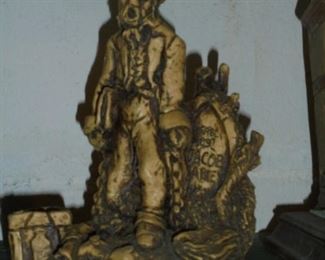 Cast Scrooge Christmas Morning by Leonardo