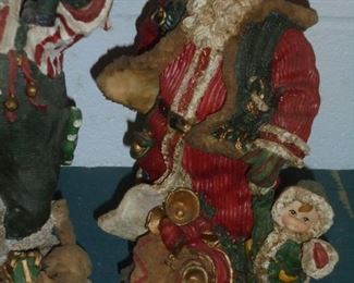 Cast Santa w/toys