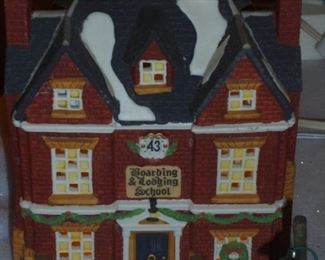 Dept 56 lit Boarding school