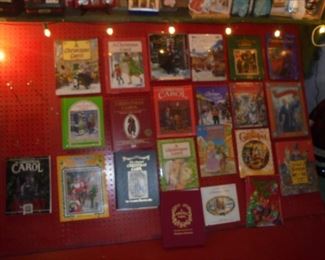 16 hardback/4 paperback books Christmas Carol