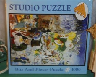 3 - 1000 pc puzzles NIB  Christmas Carol
