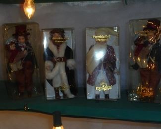 NIB set of 8 glass ornaments