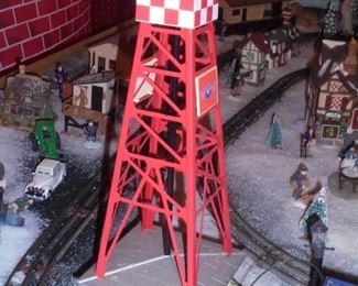 Mechanical Lionel plane tower