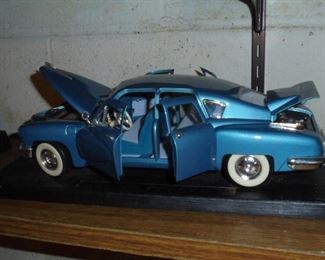 2 - Metal scale models Tucker car
