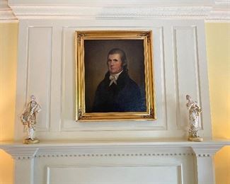 Portrait of John Marshall done circa 1820 by a Richmond artist, family relative.