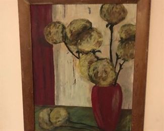 There’s so many original paintings in this home. All different inspirations 