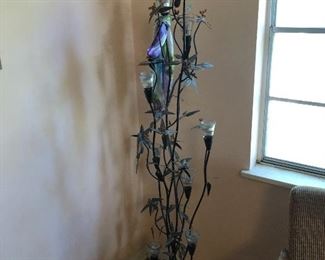Floor candle light made out of metal
Only $75